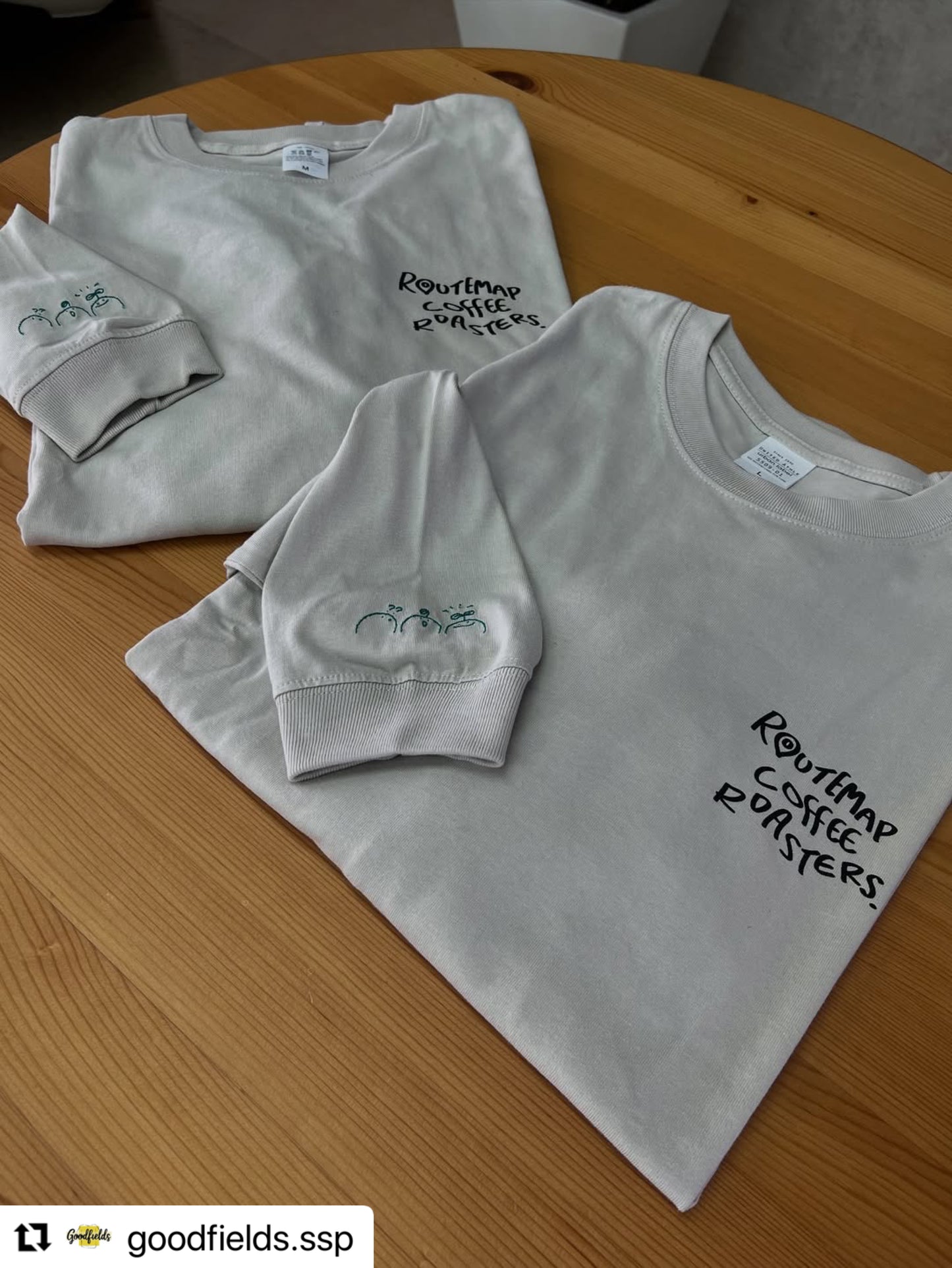 ROUTEMAPオリジナルロングスリーブTシャツ