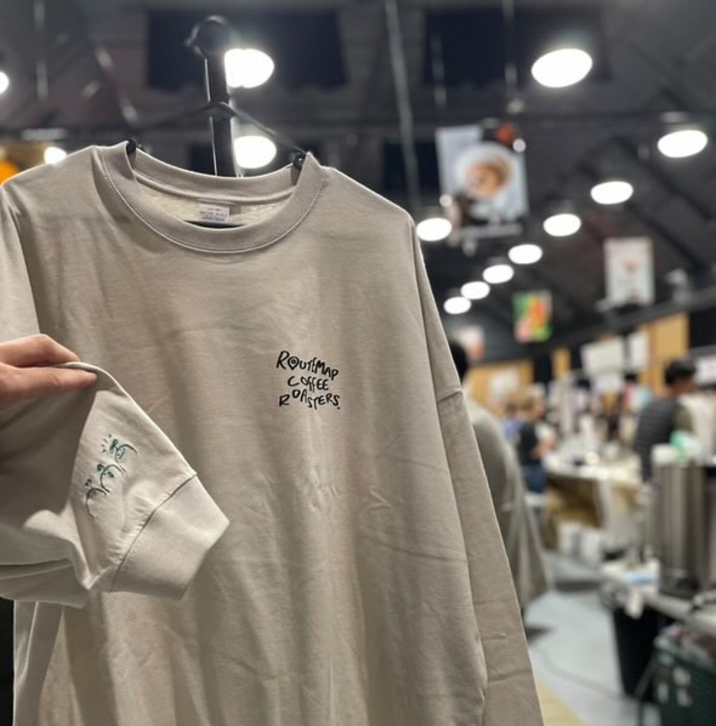 ROUTEMAPオリジナルロングスリーブTシャツ